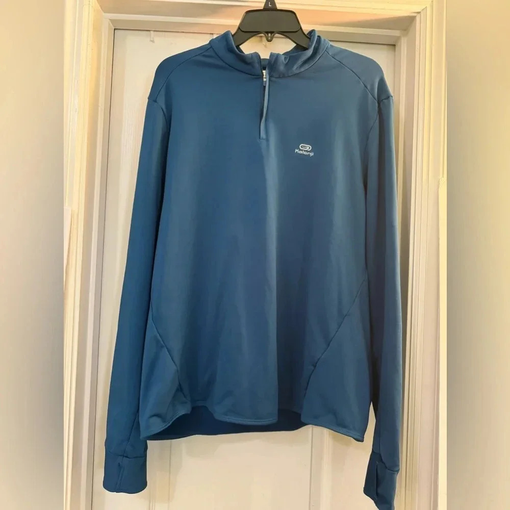 Kalenji 1/5 Zip Pullover Long Sleeve Jacket